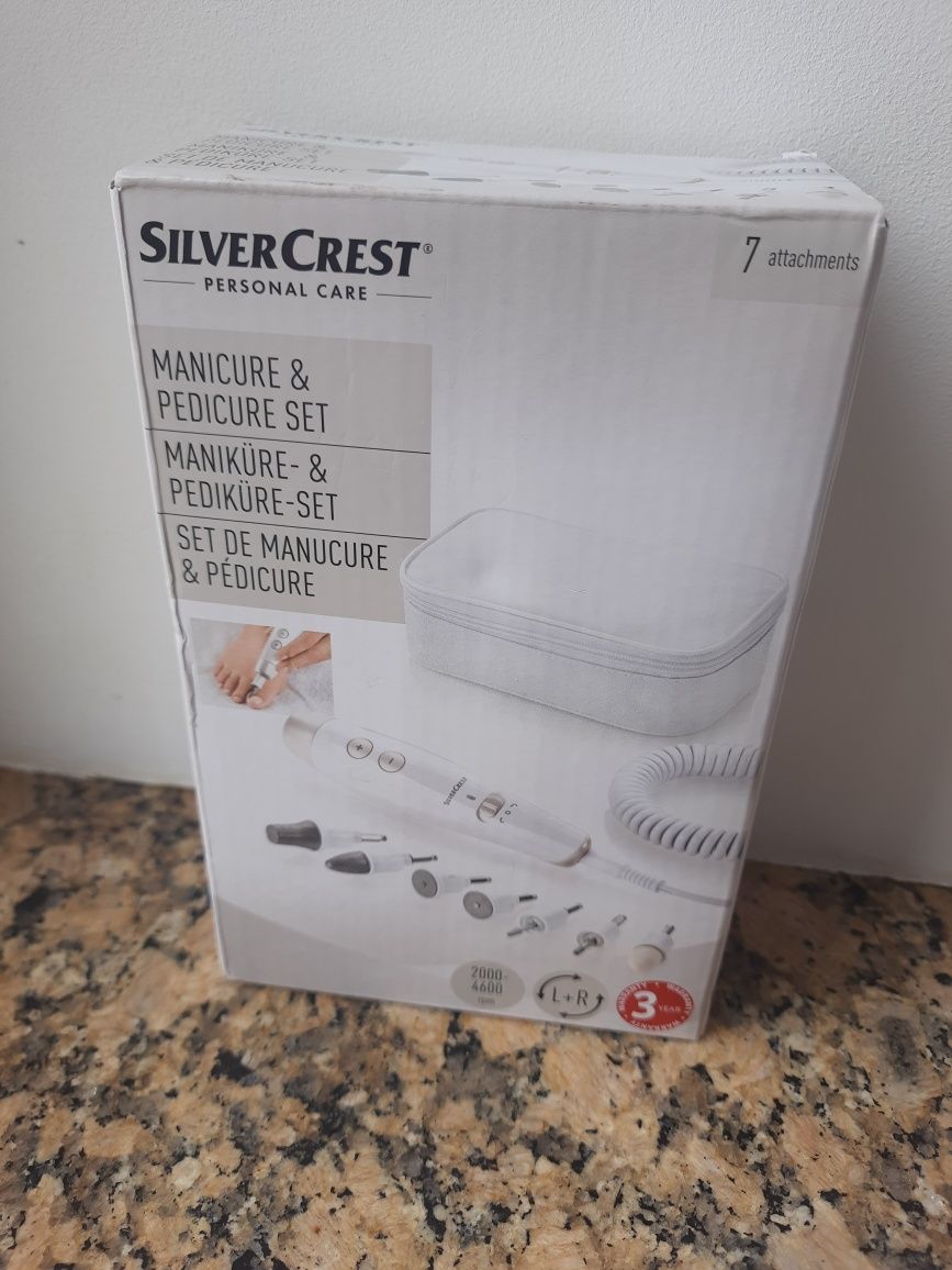 Професійний набір для манікюру та педикюру, фрезер SilverCrest SMPS 7