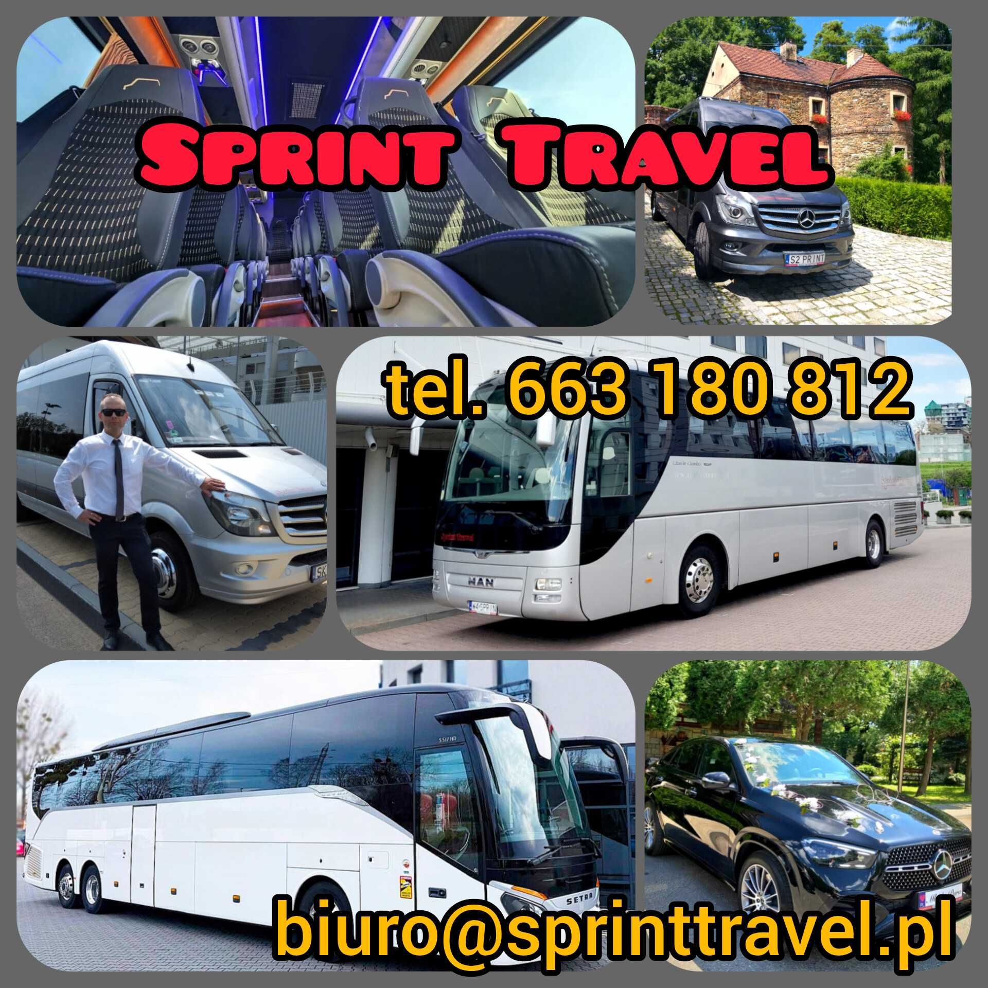 Wynajem busów z kierowcą Katowice, BUS, Przewozy osób, Autobusy