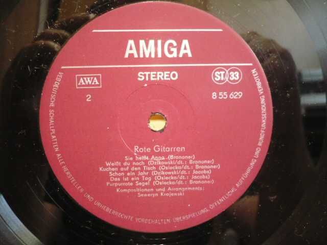 Winyl Rote Gitarren ( Czerwone Gitary ).Niemieckie wersje utworów.