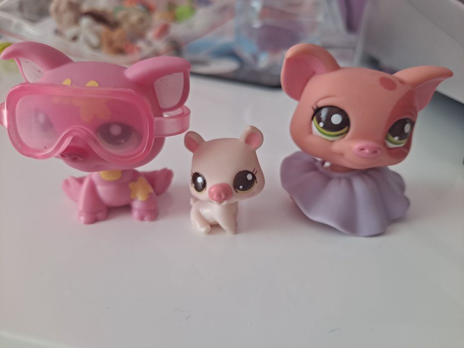 Littlest Pet Shop zestaw 3 świnek