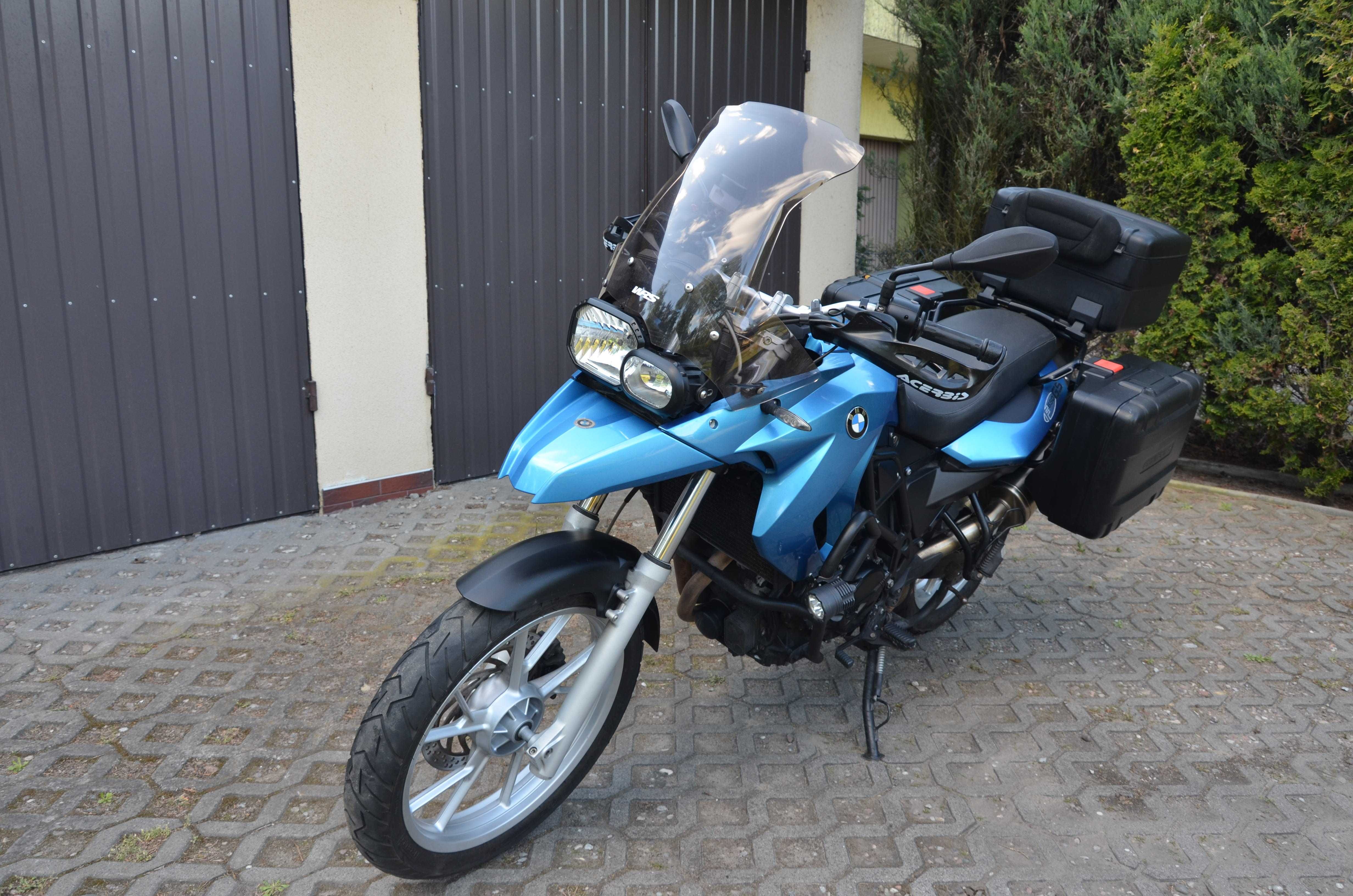 BMW F 800 GS 3 oryginalne kufry