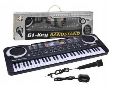 Keyboard Organy Elektroniczne do Nauki Mikrofon