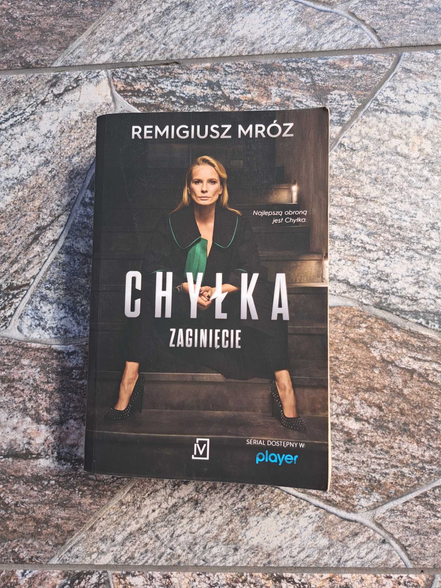 Książka ,, Chyłka" zaginięcie Remigiusz Mróz