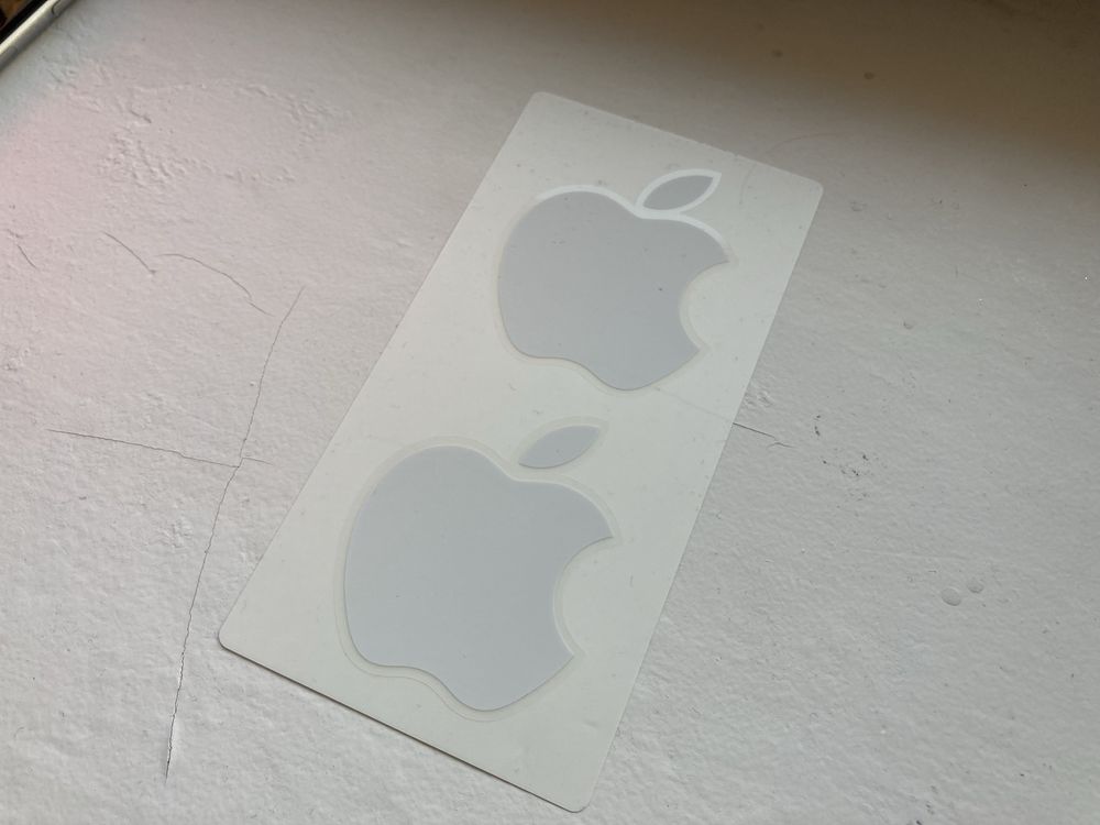 Naklejki Apple 2 szt Nowe
