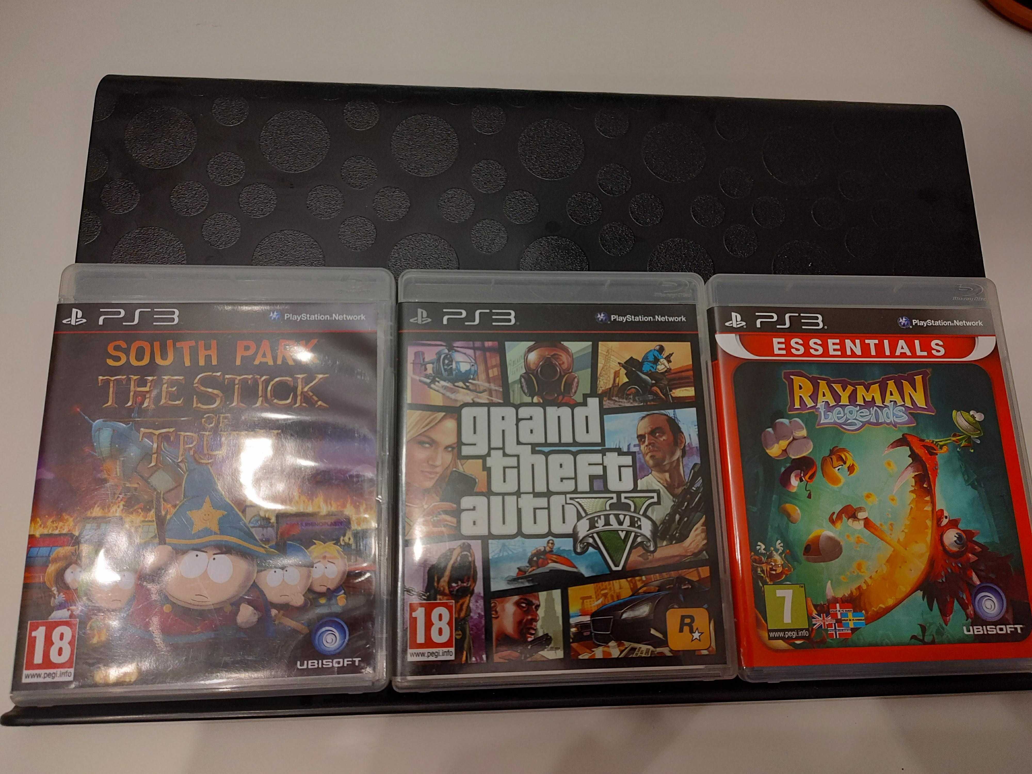 Playstation 3 Slim + 2 pady+ zestaw świetnych gier