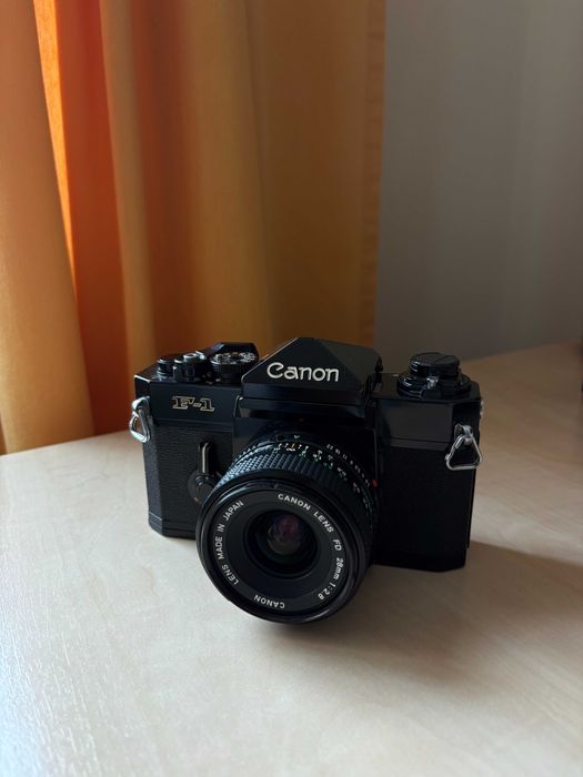 Canon F-1 + Canon FD 28mm 1:2.8
