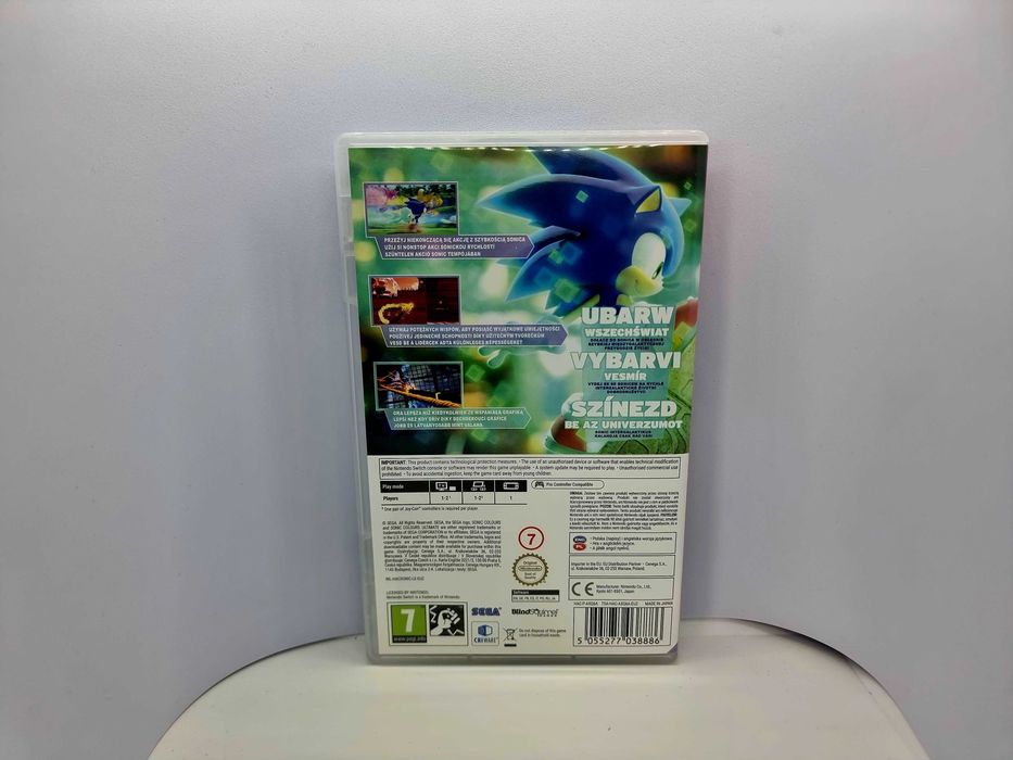 Sonic Colours Ultimate Edycja Limitowana - Nintendo Switch