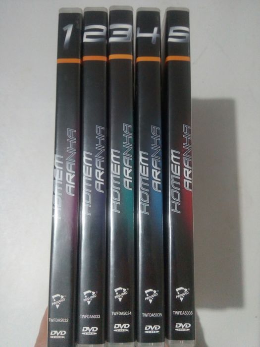 5 DVD: Homem Aranha