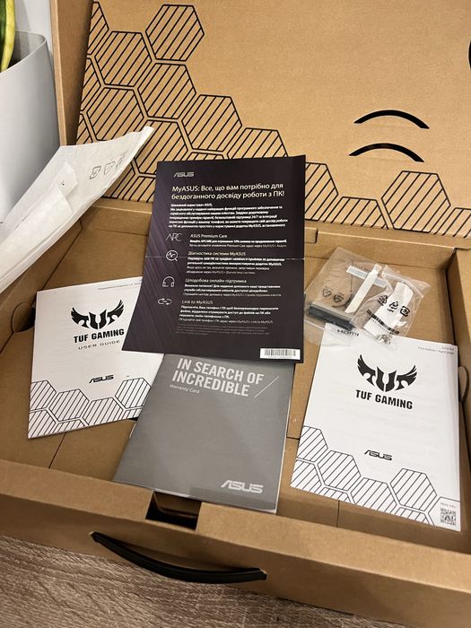 ASUS TUF F15 | i5 10300H | GTX 1650 | 512GB — Стан класний