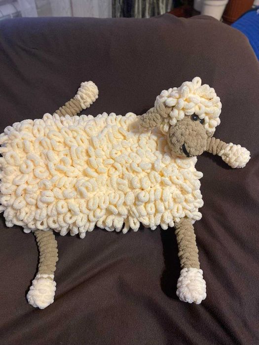 Баранчик Шон 3 в 1 іграшка, плед ,килимок.