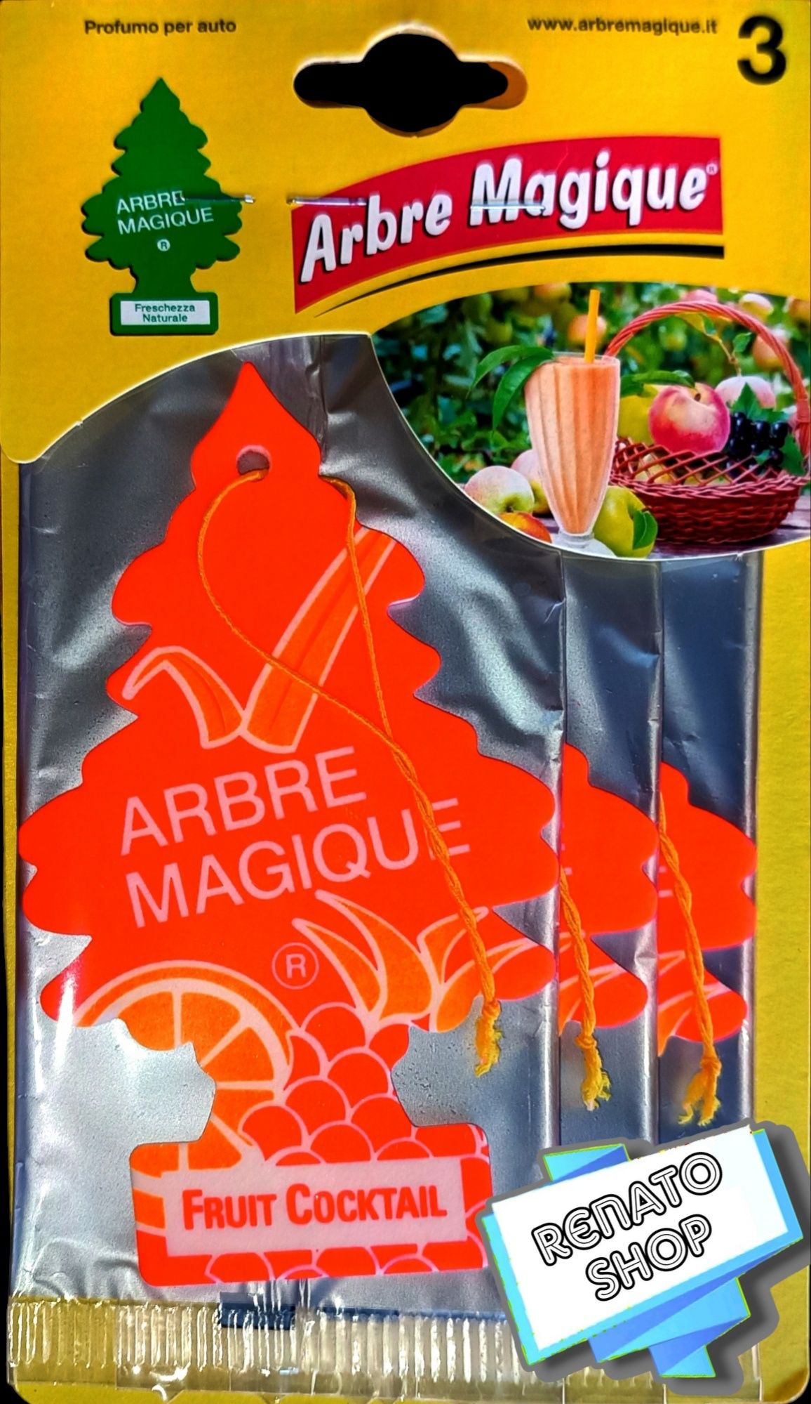 Ambientadores Carro "Arbre Magique"  Vários aromas*