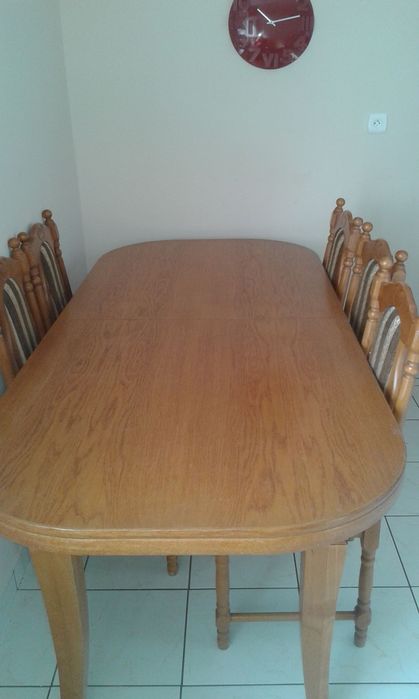Stół z 6 krzesłami