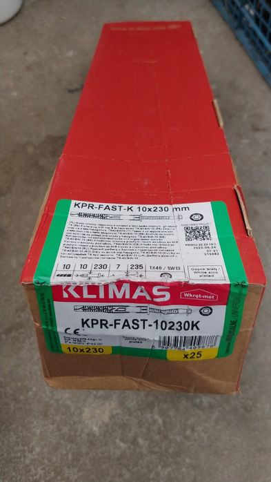 Kołki rozporowe klimas