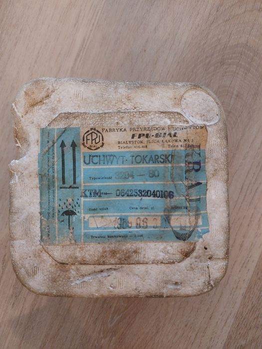 Uchwyt tokarski Bison 80mm 3204-80 NOWY