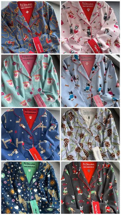 Трендові Фланелеві піжами на осінь та зиму P.J Sawage