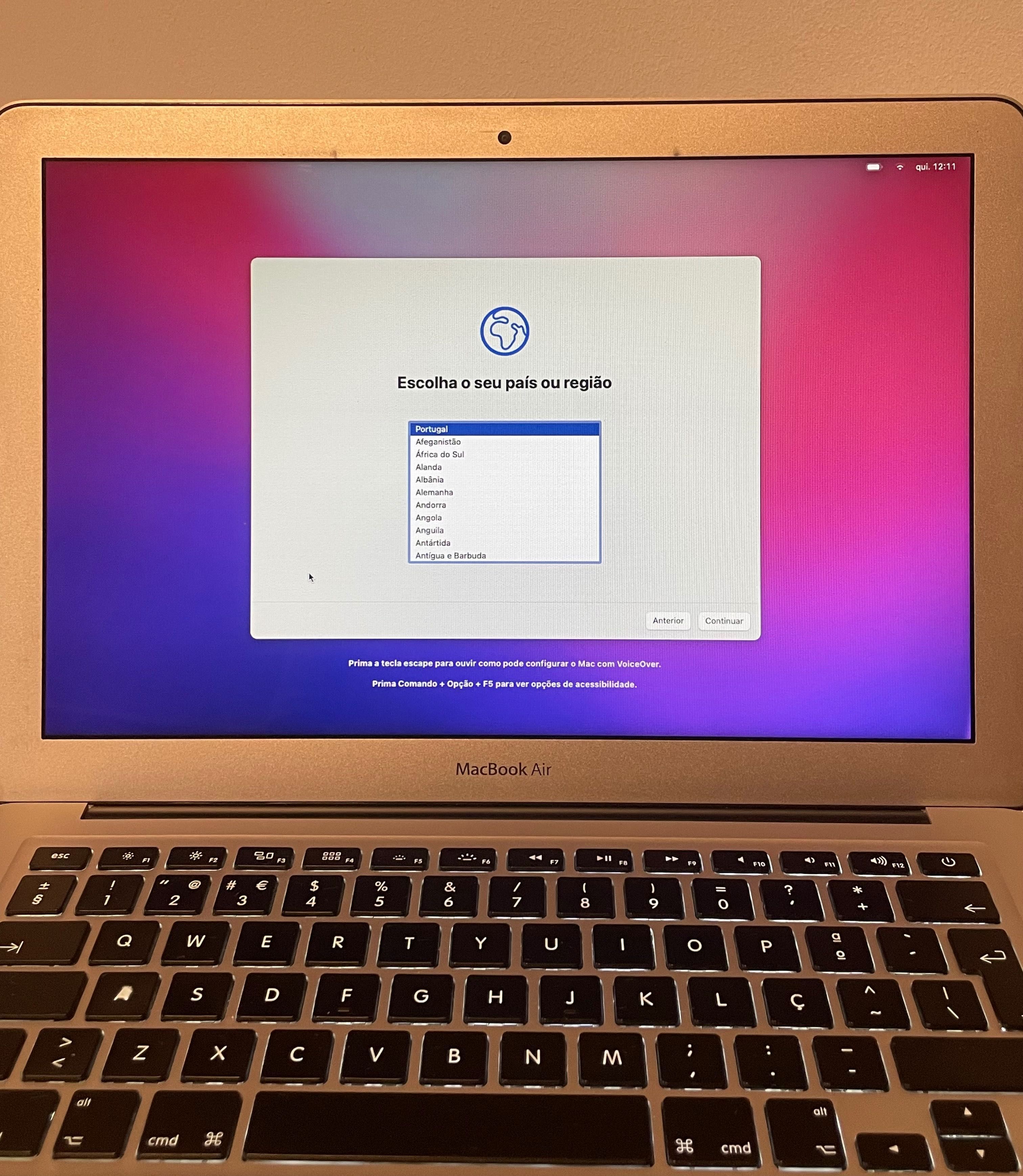MacBook Air (13 polegadas, início de 2015)