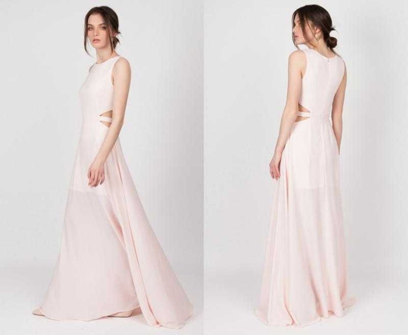 Вечернее cветло-розовое платье Kira Plastinina