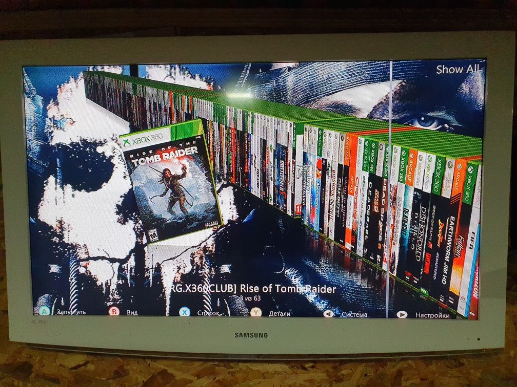 Xbox 360 500g 64 ігри