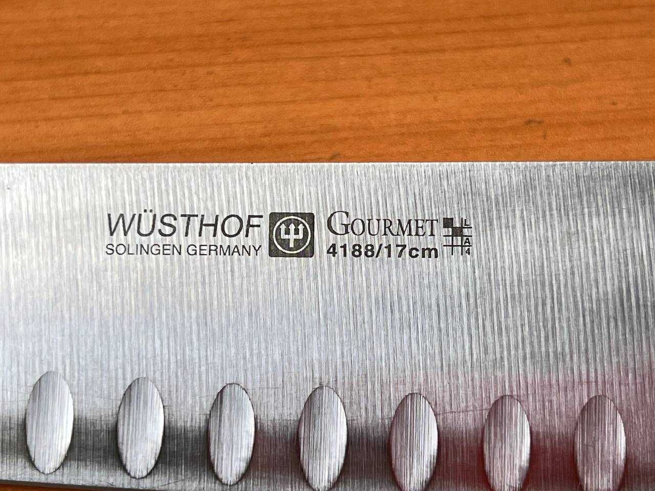 Кухонный нож Сантоку WUSTHOF Gourmet Solingen Germany