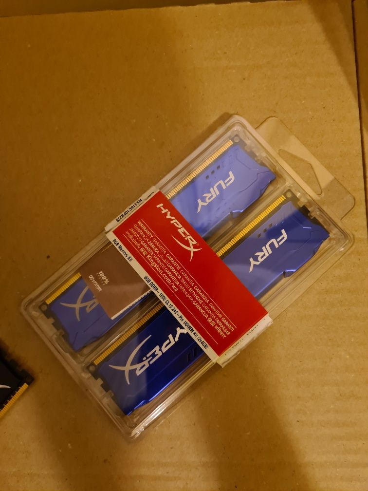 Płyta główna Asus z87 PRO RAM Kingston Fury 16GB 1600Mhz 4x4GB