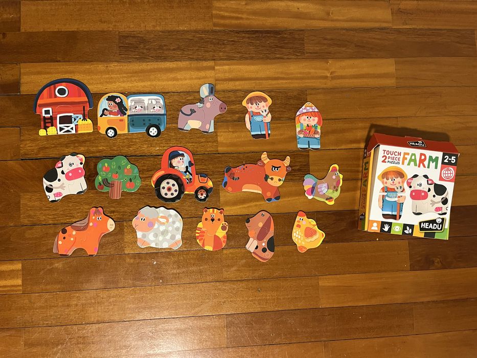 Headu Puzzle Sensorial Duas Peças Quinta