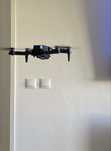 Drone preto como novo: camera e 3 baterias (30min), 50 metros