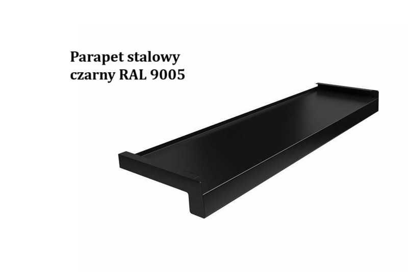Parapety zewnętrzne stalowe