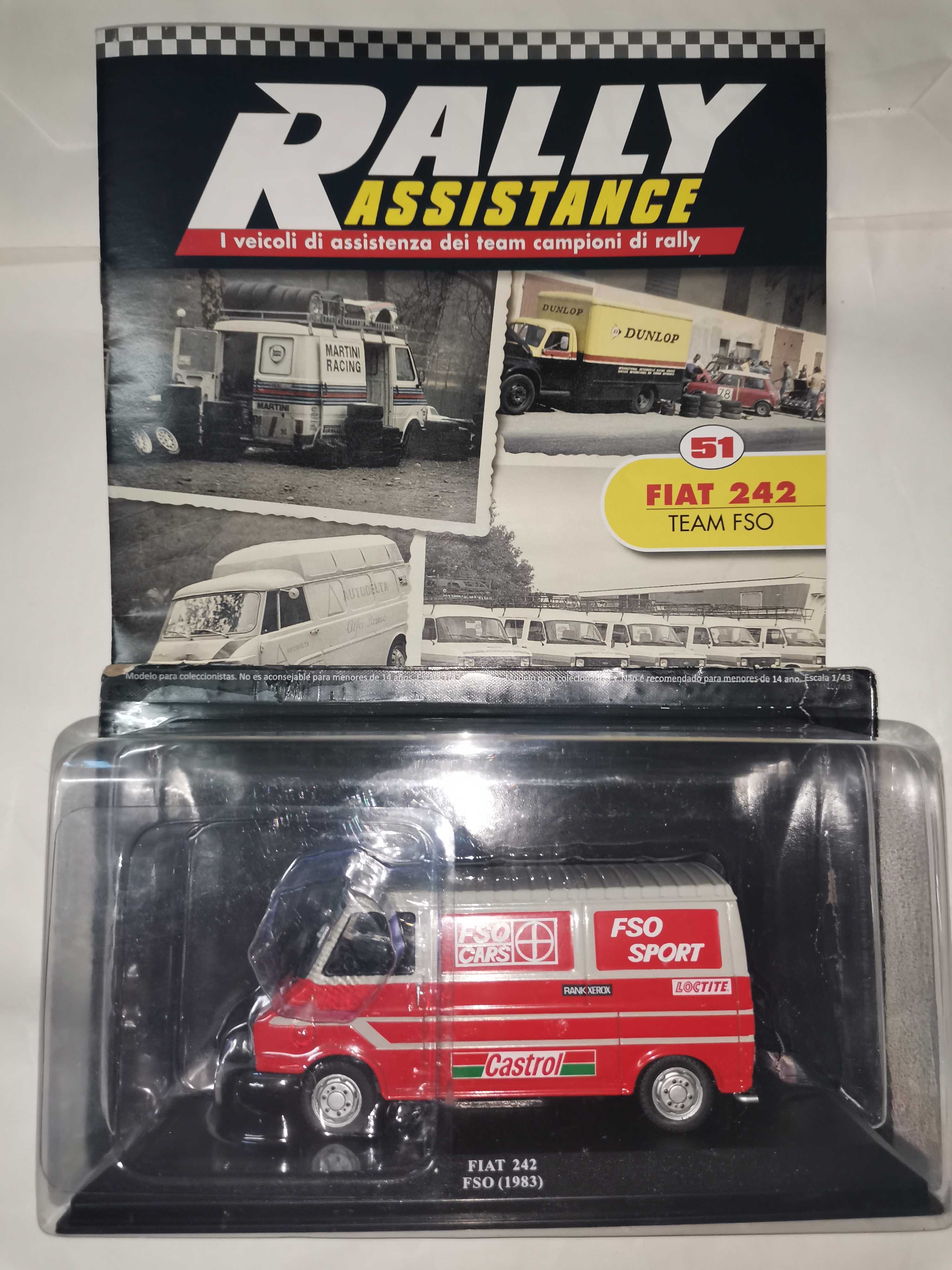 Fiat 242 - Team FSO sport Escala 1 :43