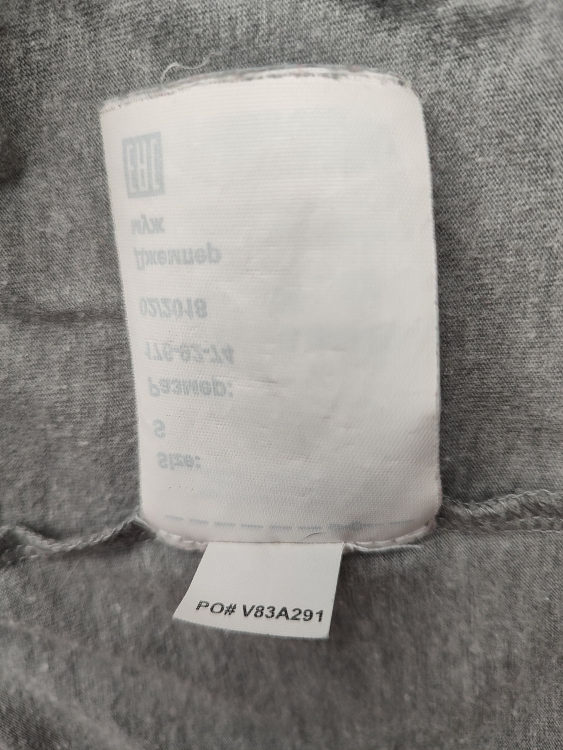 Bluza damska z kapturem Vans szara rozmiar S