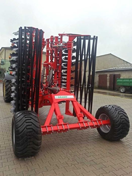Brona talerzowa hydrauliczna talerzówka 4 m 4,5 m 5 m Grano System