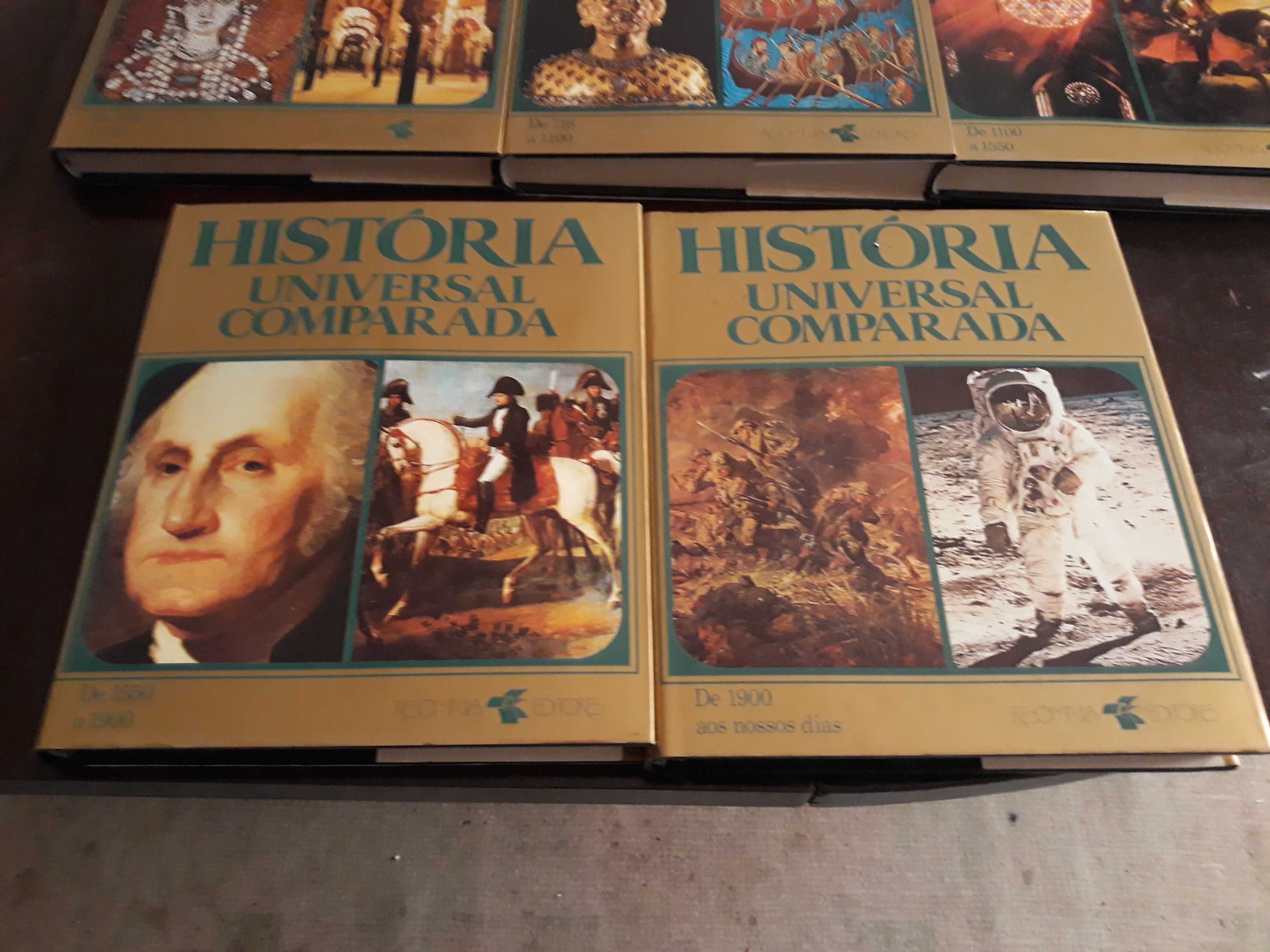História Universal Comparada: 8 Vols, Resomnia Editores 1987