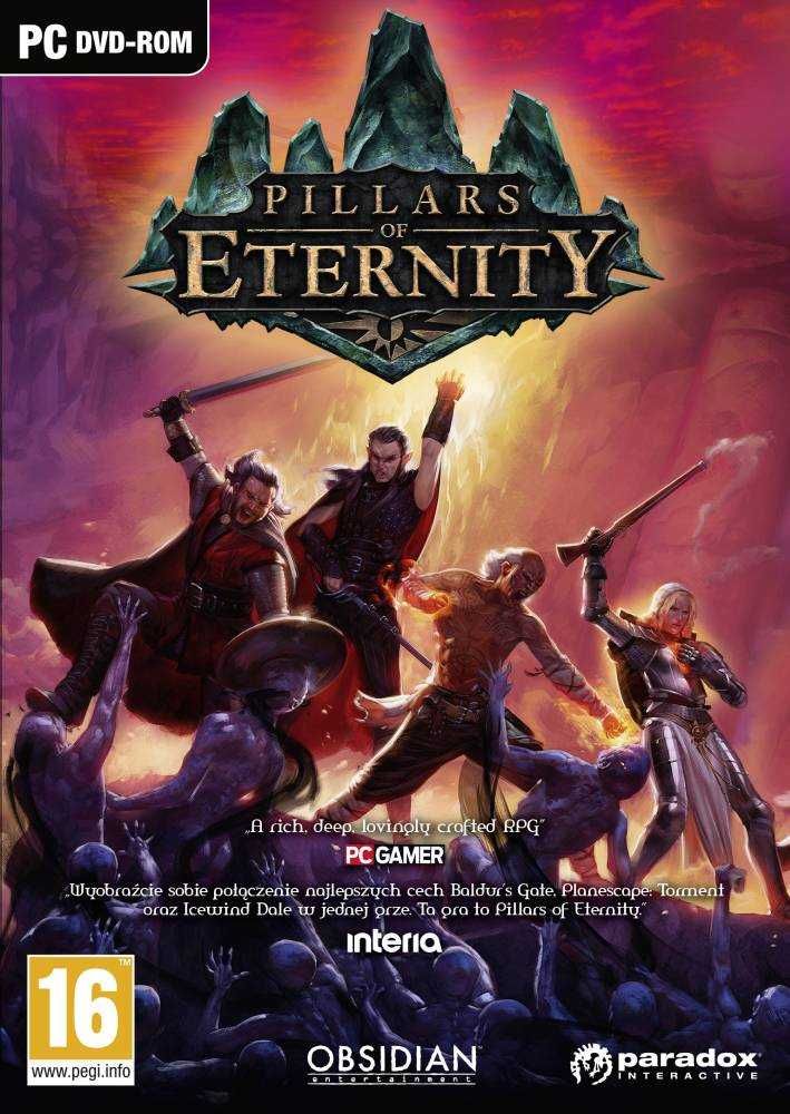 Pillars Of Eternity PC PL Polskie Wydanie Premierowe NOWA W FOLII