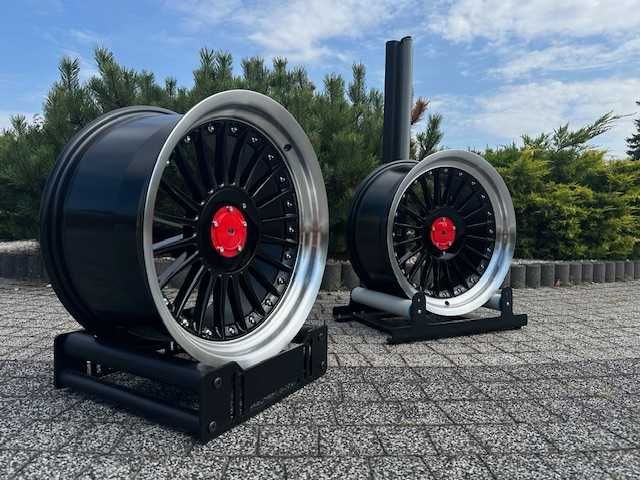Nowe FELGI 7307 do BMW serii 3 E39 E38 E60 E61 E90 8j i 9j 17 Czarne