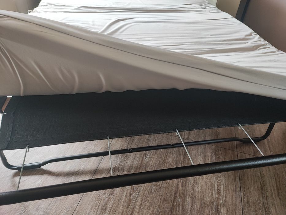 Kanapa, sofa skórzana z funkcją spania