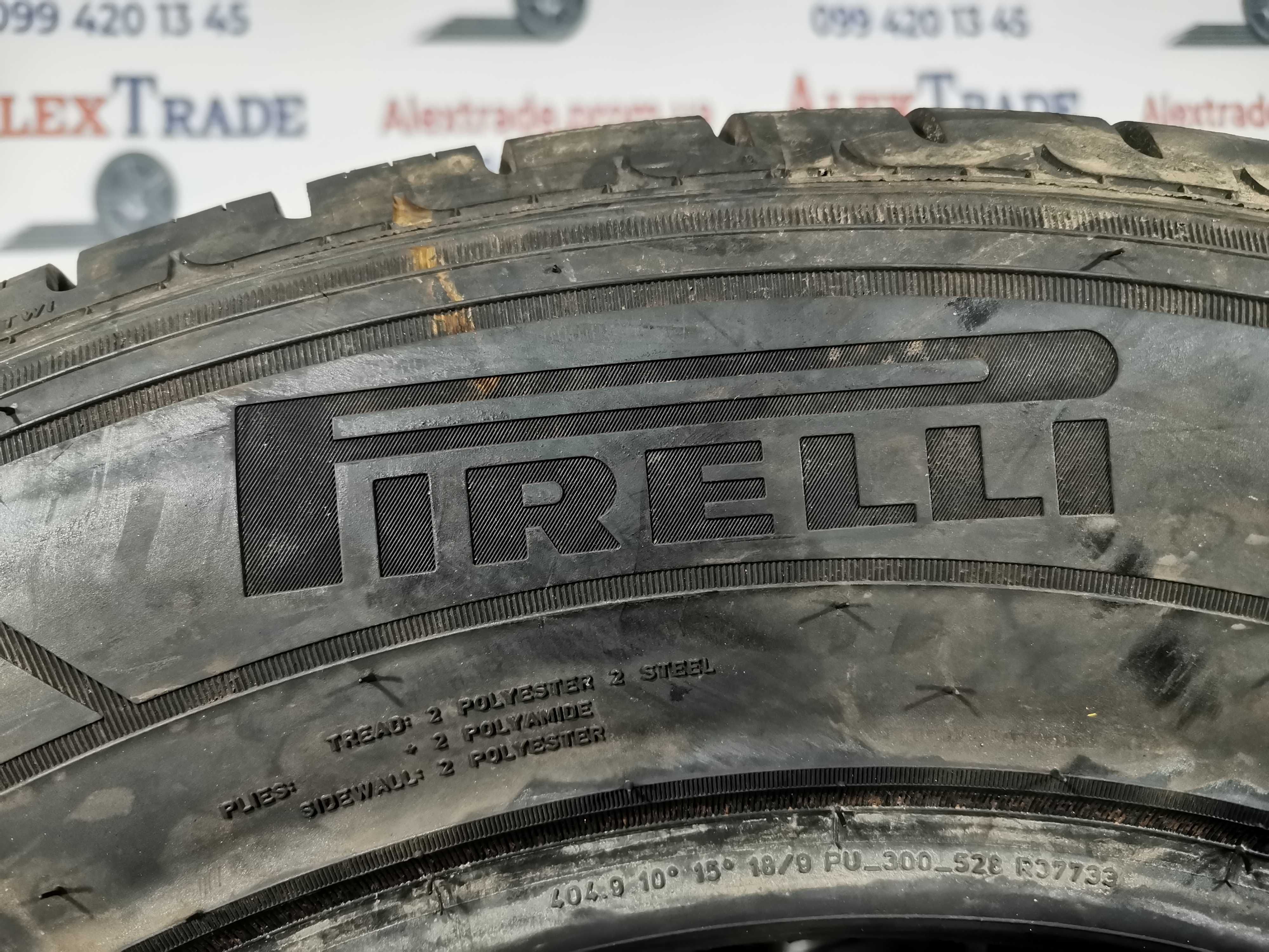 4 шт. 215/65 R16C цешка Pirelli Carrier All Season шини б/у