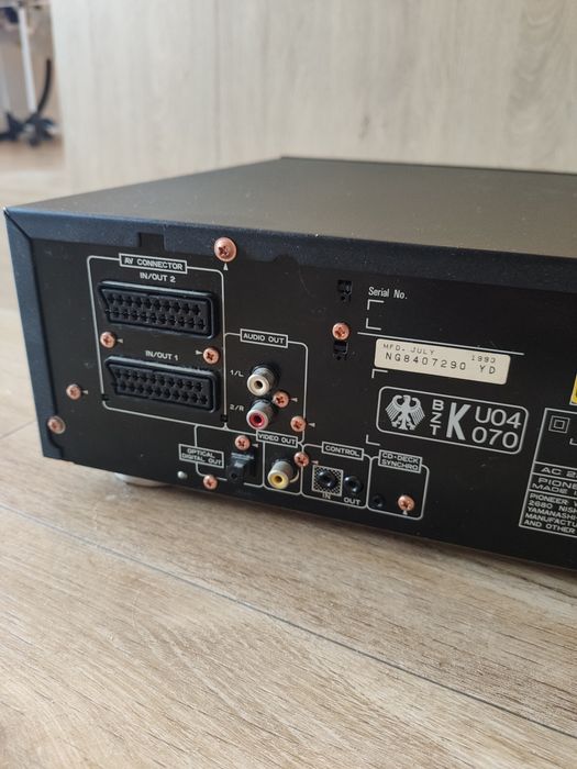 Pioneer CD CDV ld player cld-1850