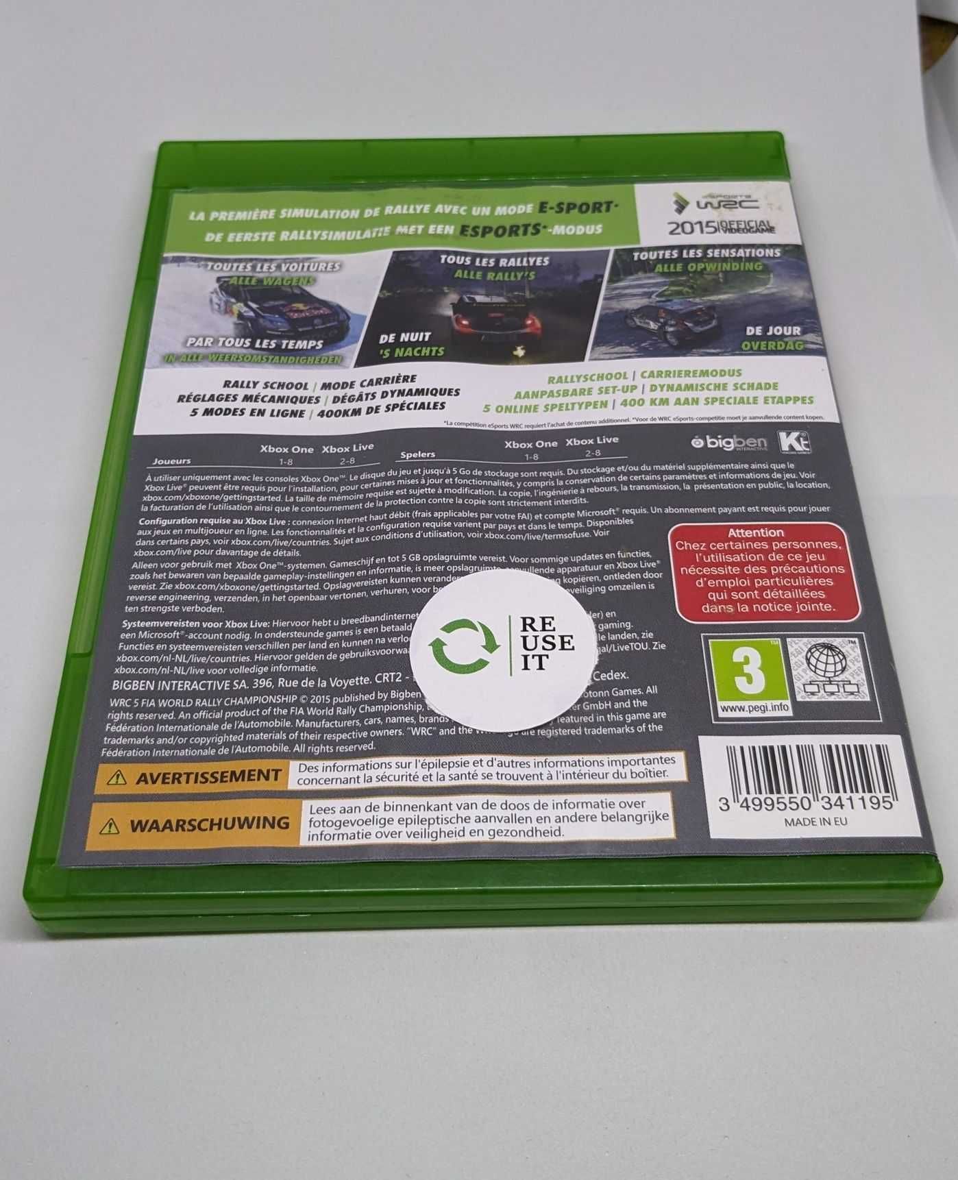 WRC 5 - Xbox One - Series X Portes Grátis