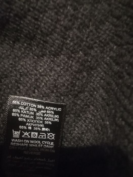 Sweterek czarno-biały