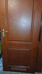 Solidne drewniane drzwi wewnetrzne z futryna prawe 90cm lub lewe 80