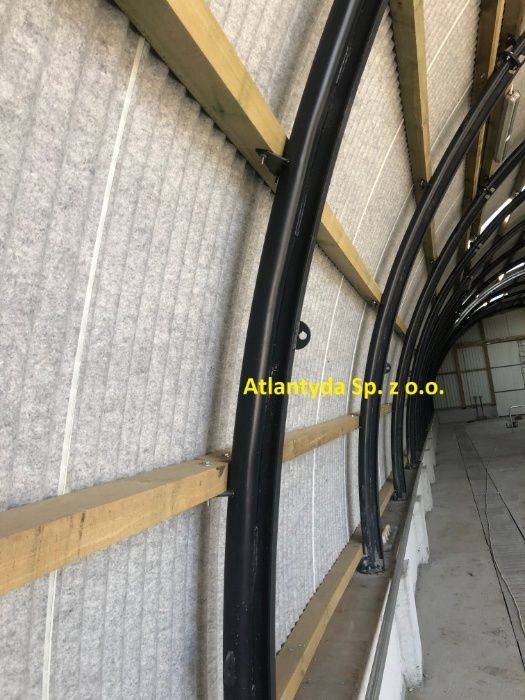 Hala Łukowa stalowa 10x15m wiata hangar garaż NOWA przęsło konstrukcja