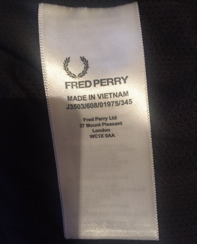 Fred Perry Brentham Jacket куртка/кофта