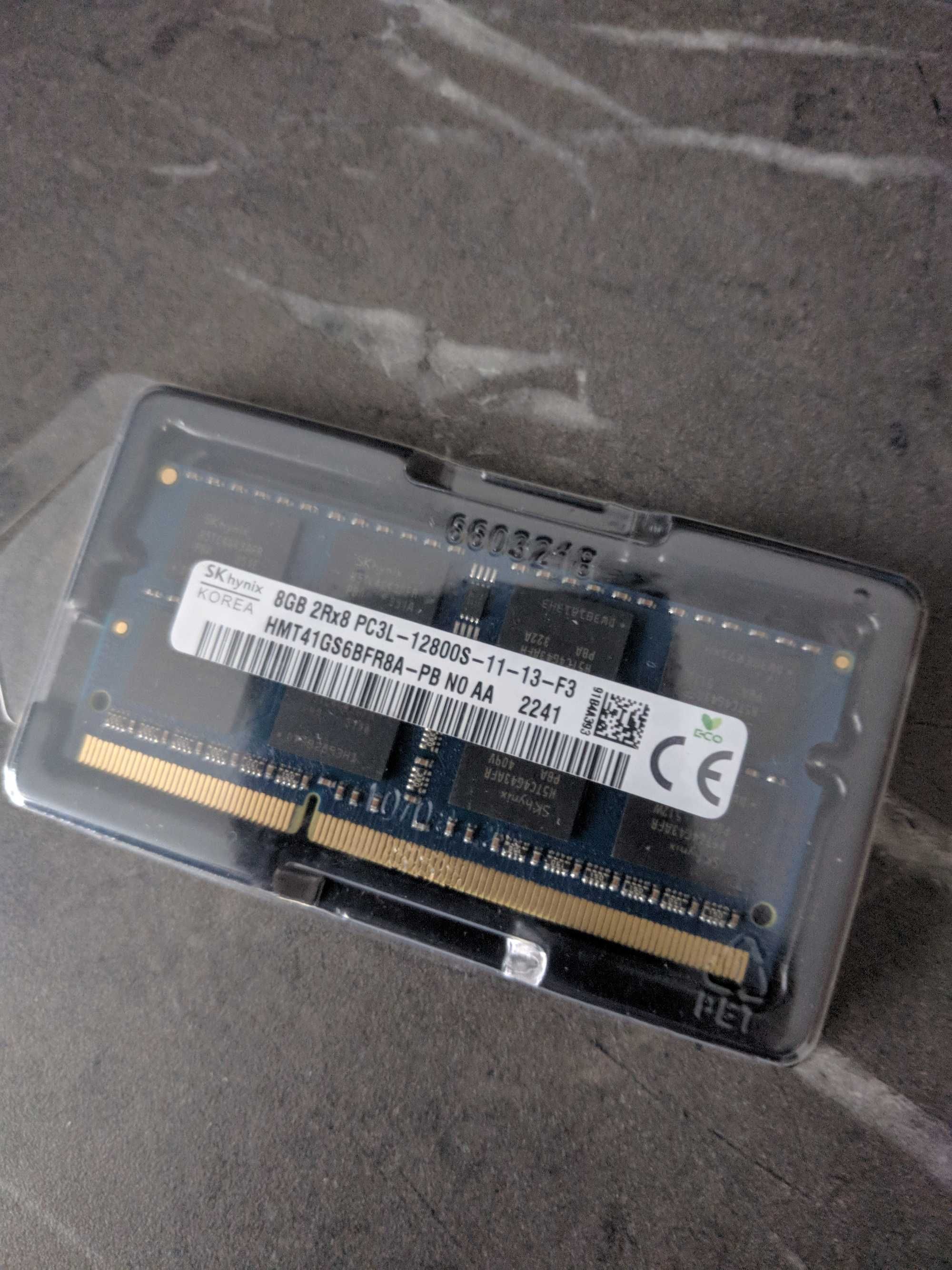 Оперативная память для ноутбука 8 Gb / DDR3L 1600 / Hynix / 1.35 в