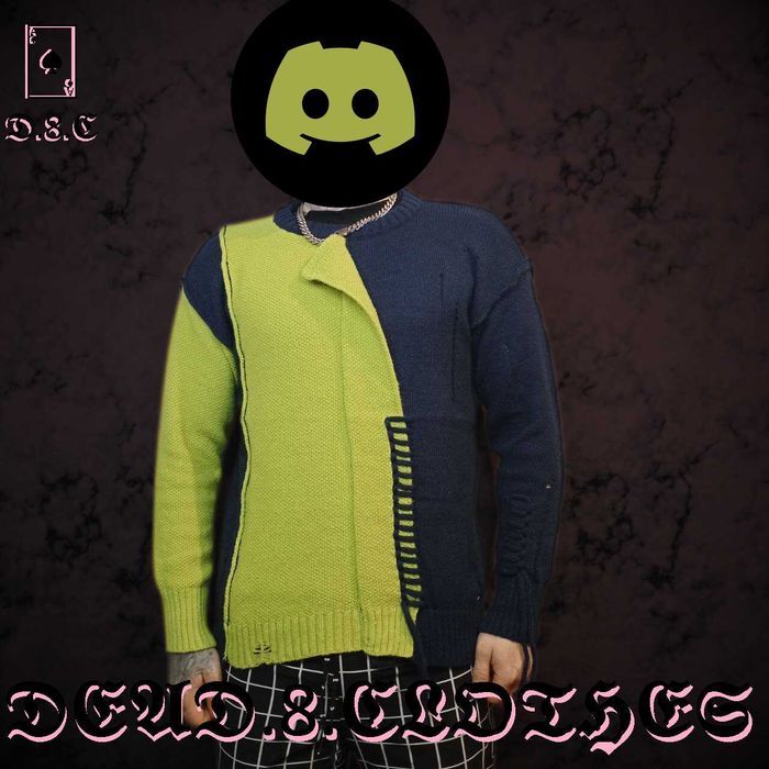 Кофта Джемпер Светр y2k Dota 2 Dead inside