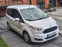 Ford Tourneo Courier 5osób Salon Polska 100% Bezwypadkowy NOWY rozrząd F-RA VAT 23% Łódż