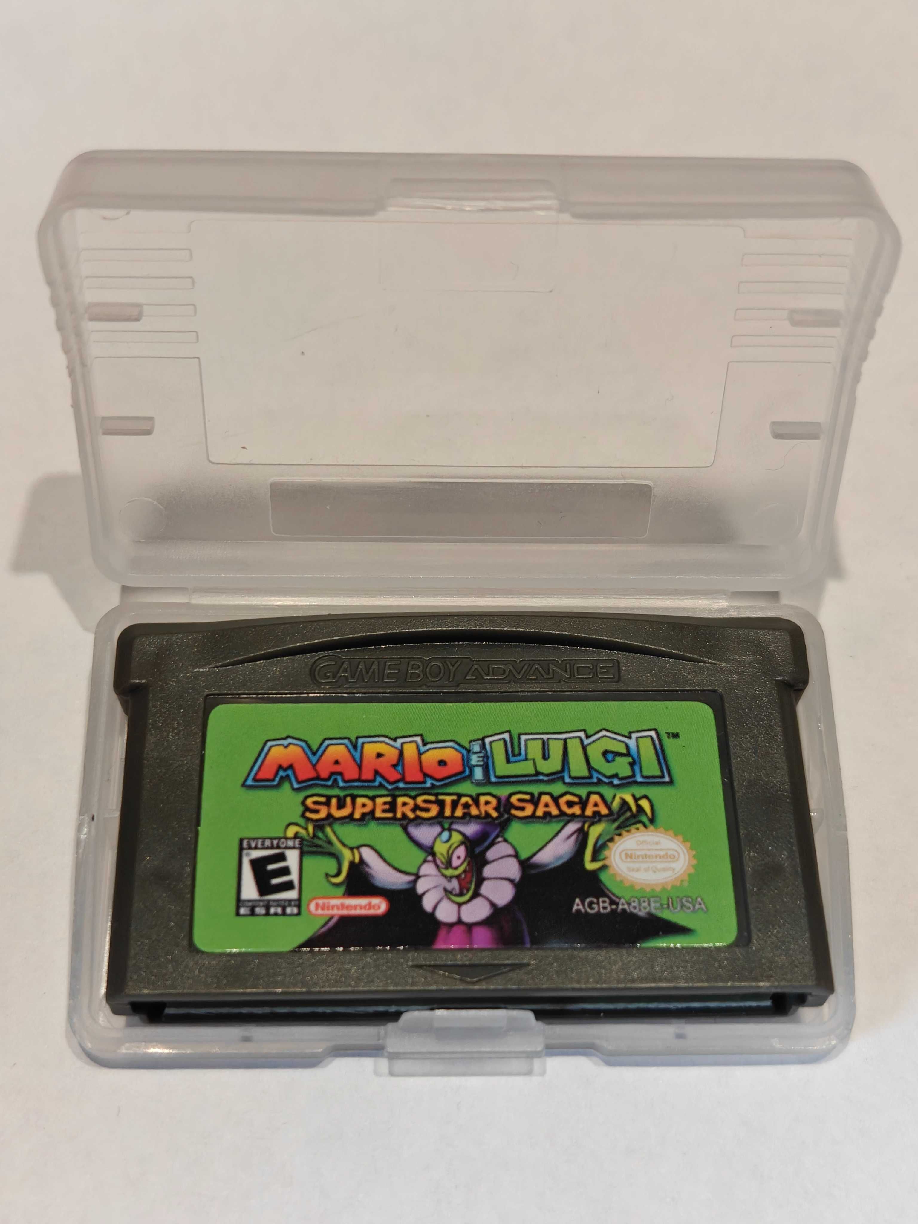 Mario Luigi Superstar Saga gameboy color advance gbc gba.
