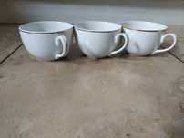 Ćmielów porcelana, 3 filizanki