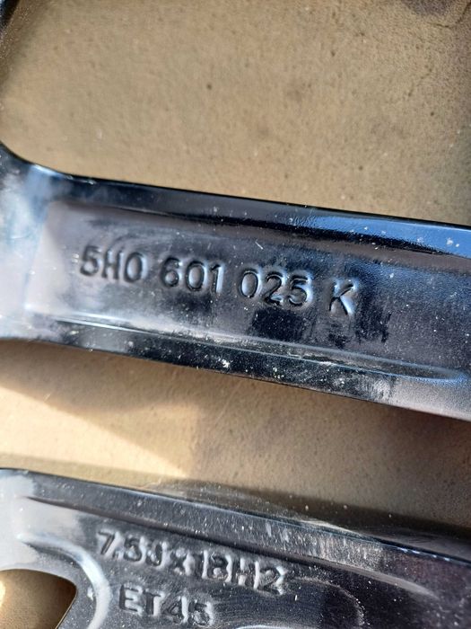 felga vw golf 8 VIII 7,5jx18 et45 5x112 model 5h0601.025k