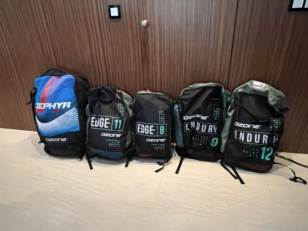 Kite Ozone Enduro 9, 12m V3, oraz Edge 8,11m v11 lub Zephyr