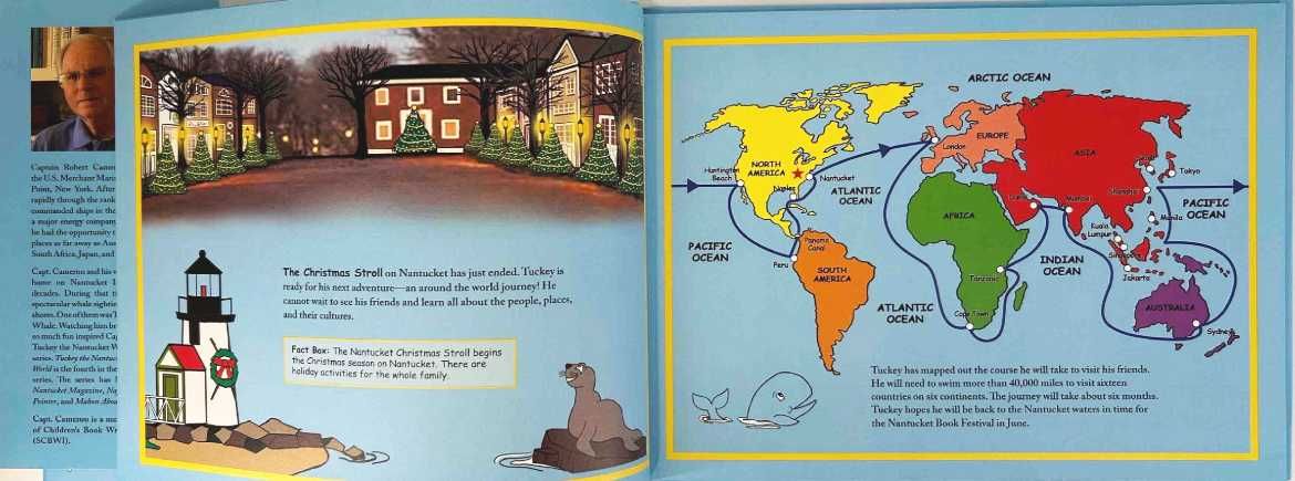 Travels the World Tuckey the Nantucket Whale	Capt. Robert Cameron