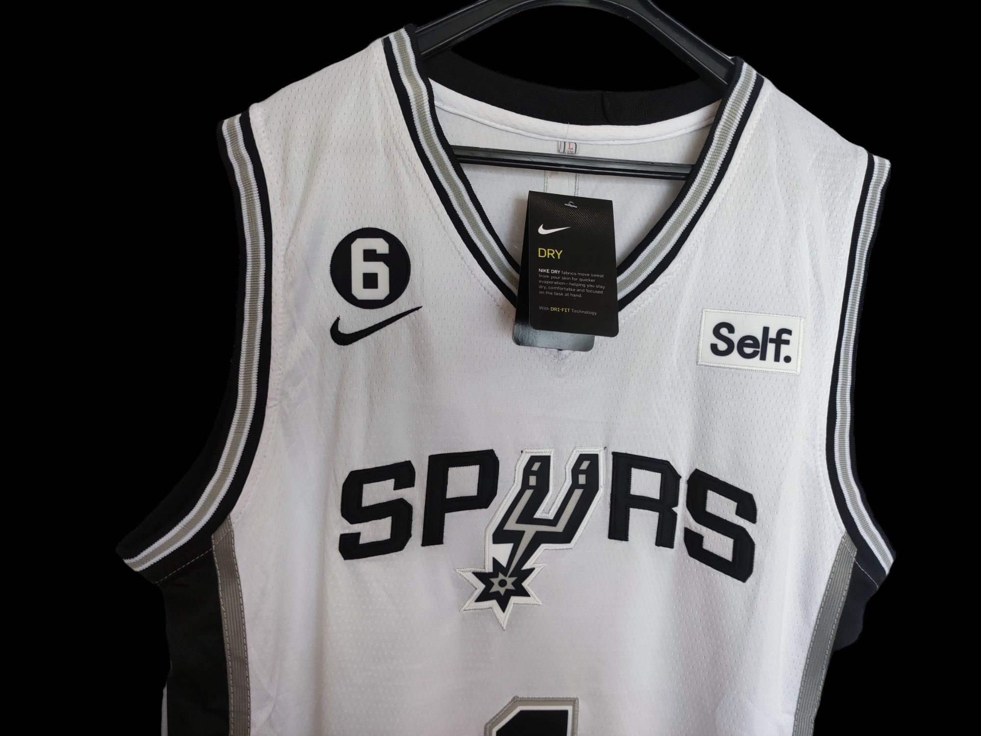 Koszulka Jersey NBA San Antonio Spurs r.L SAS dom 23/24 Nr 1 Victor We